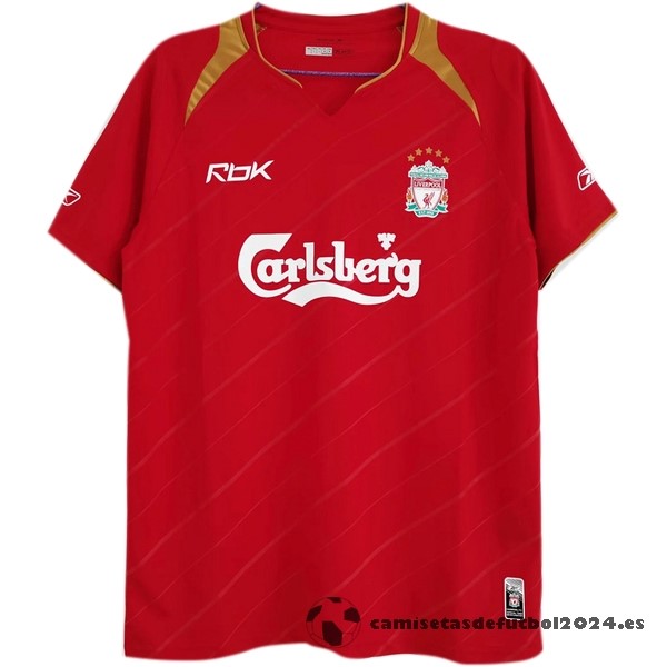 Casa Camiseta Liverpool Retro 2005 Rojo Venta Replicas