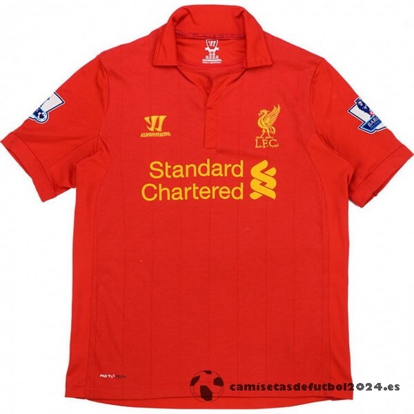 Casa Camiseta Liverpool Retro 2012 2013 Rojo Venta Replicas