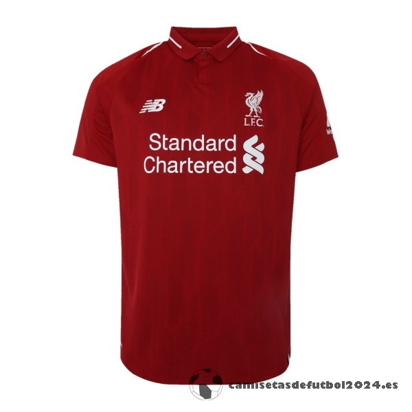 Casa Camiseta Liverpool Retro 2018 2019 Rojo Venta Replicas