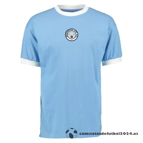 Casa Camiseta Manchester City Retro 1972 Azul Venta Replicas