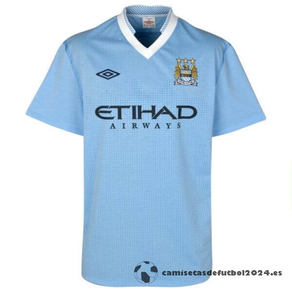 Casa Camiseta Manchester City Retro 2011 2012 Azul Venta Replicas