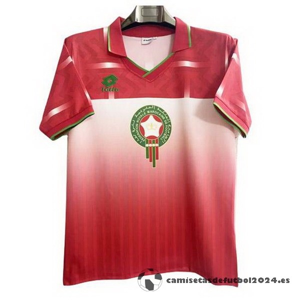 Casa Camiseta Marruecos Retro 1994 Rojo Venta Replicas