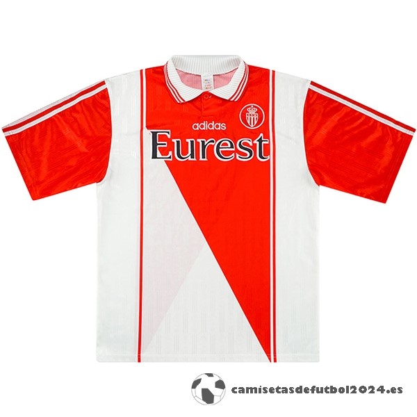 Casa Camiseta Monaco Retro 1996 1998 Rojo Venta Replicas