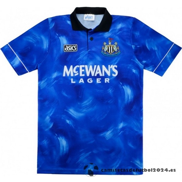 Casa Camiseta Newcastle United Retro 1993 1995 Azul Venta Replicas