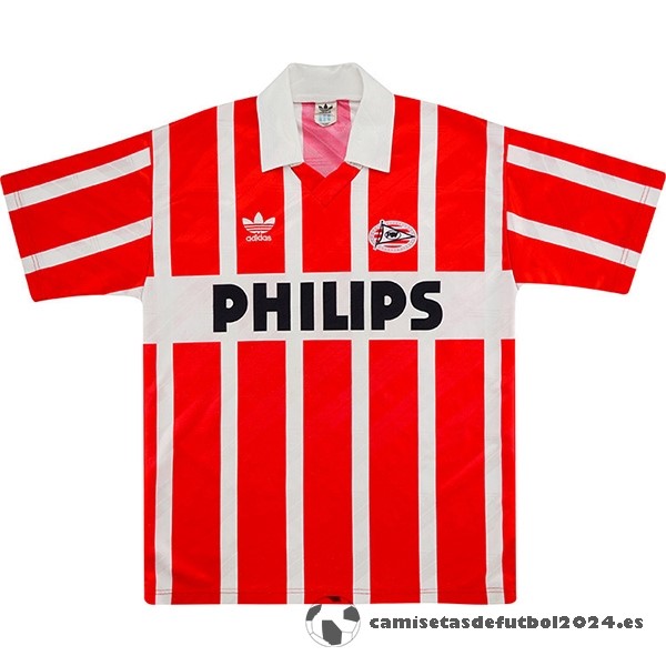 Casa Camiseta PSV Retro 1990 1992 Rojo Blanco Venta Replicas
