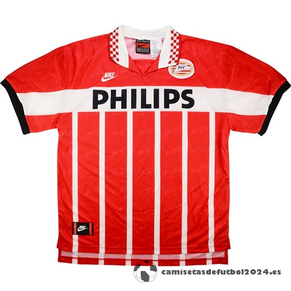 Casa Camiseta PSV Retro 1995 1996 Rojo Blanco Venta Replicas