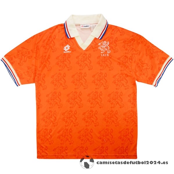 Casa Camiseta Países Bajos Retro 1995 Naranja Venta Replicas