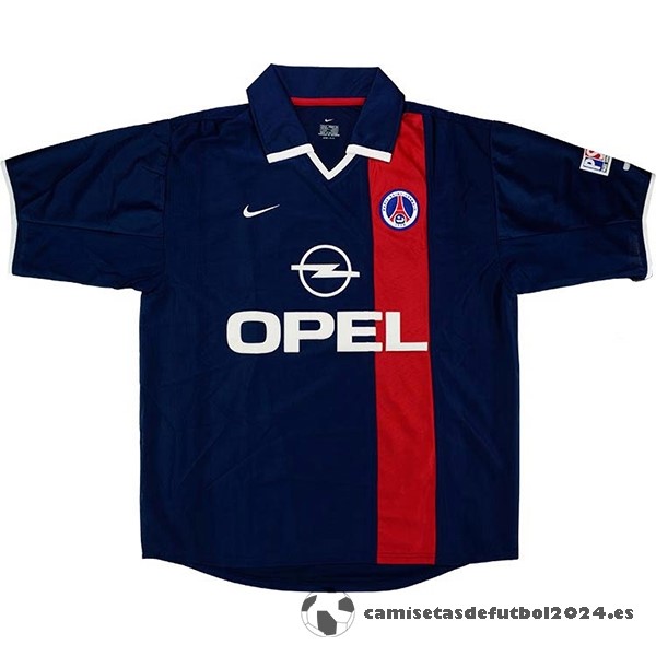 Casa Camiseta Paris Saint Germain Retro 2001 2002 Azul Venta Replicas