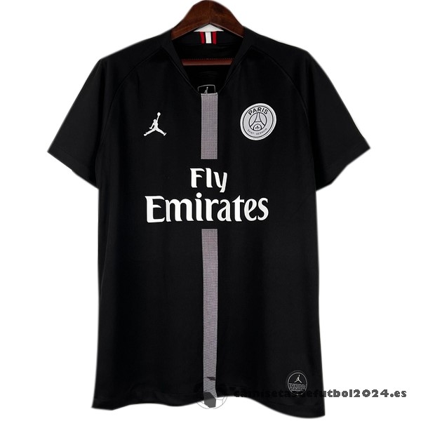 Casa Camiseta Paris Saint Germain Retro 2018 2019 Negro Venta Replicas