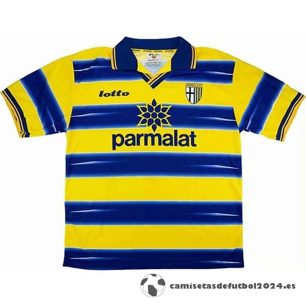 Casa Camiseta Parma Retro 1998 1999 Azul Amarillo Venta Replicas