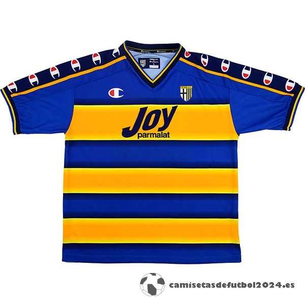 Casa Camiseta Parma Retro 2001 2002 Amarillo Venta Replicas