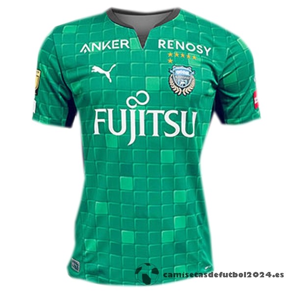 Casa Camiseta Portero Kawasaki Frontale 2022 2023 Verde Venta Replicas