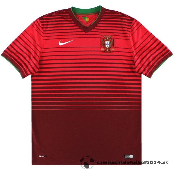 Casa Camiseta Portugal Retro 2014 Rojo Venta Replicas