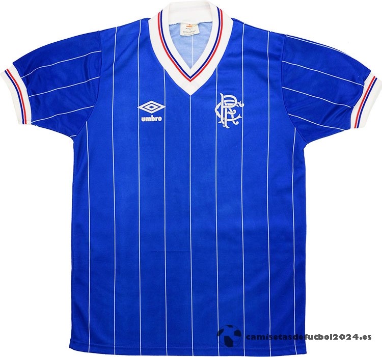 Casa Camiseta Rangers Retro 1982 1983 Azul Venta Replicas