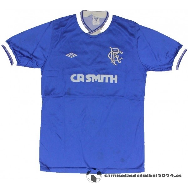 Casa Camiseta Rangers Retro 1984 1987 Azul Venta Replicas