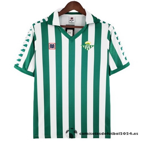 Casa Camiseta Real Betis Retro 1982 1985 Verde Venta Replicas