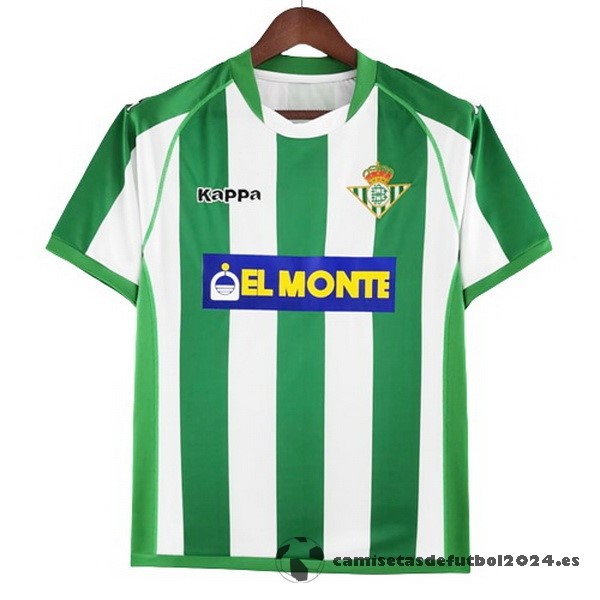 Casa Camiseta Real Betis Retro 2001 2002 Verde Venta Replicas