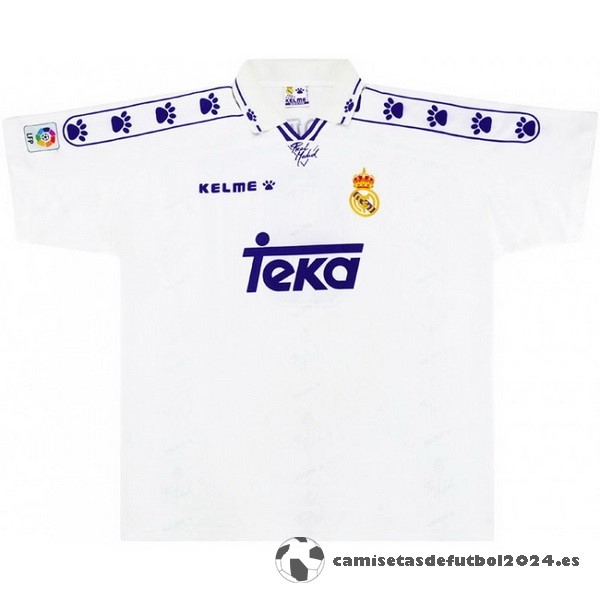 Casa Camiseta Real Madrid Retro 1994 1996 Blanco Venta Replicas