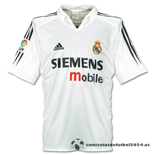 Casa Camiseta Real Madrid Retro 2004 2005 Blanco Venta Replicas