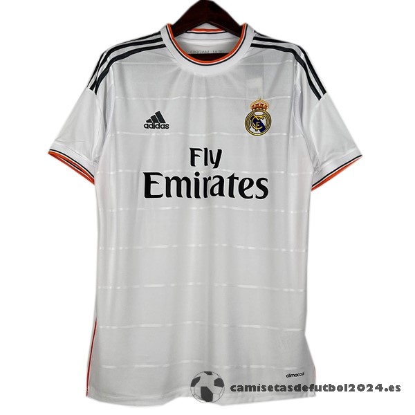 Casa Camiseta Real Madrid Retro 2013 2014 Blanco Venta Replicas