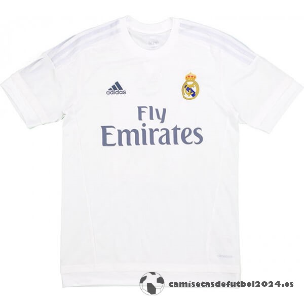 Casa Camiseta Real Madrid Retro 2015 2016 Blanco Venta Replicas