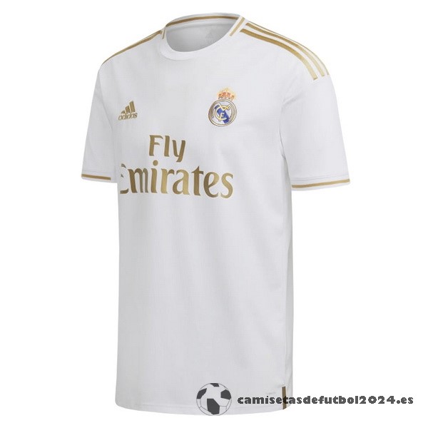 Casa Camiseta Real Madrid Retro 2019 2020 Blanco Venta Replicas