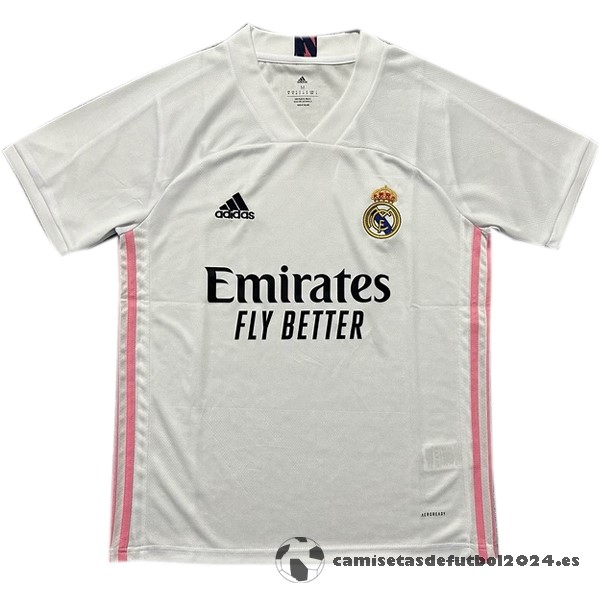 Casa Camiseta Real Madrid Retro 2020 2021 Blanco Venta Replicas