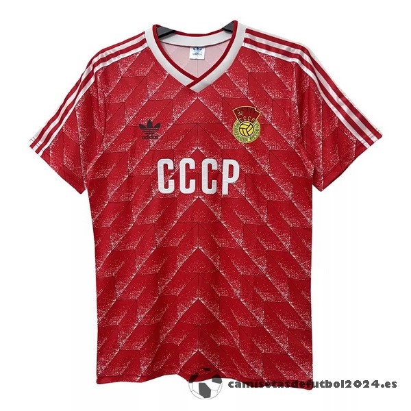 Casa Camiseta Rusia Retro 1988 1989 Rojo Venta Replicas