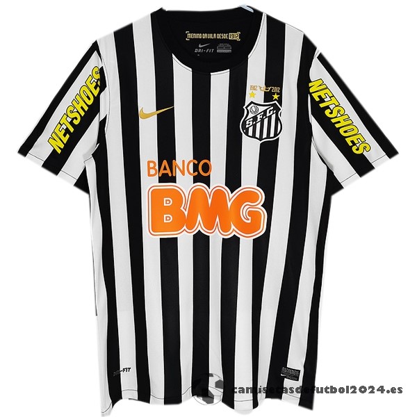 Casa Camiseta Santos Retro 2013 Negro Blanco Venta Replicas
