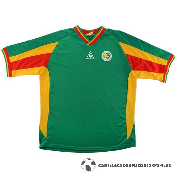 Casa Camiseta Senegal Retro 2002 Verde Venta Replicas