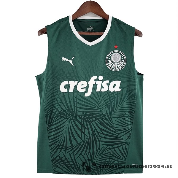 Casa Camiseta Sin Mangas Palmeiras 2022 2023 Verde Venta Replicas