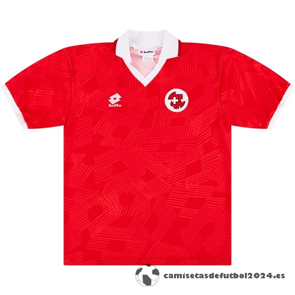 Casa Camiseta Suiza Retro 1994 Rojo Venta Replicas