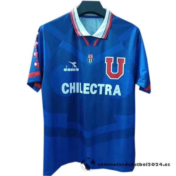Casa Camiseta Universidad De Chile Retro 1996 Azul Venta Replicas