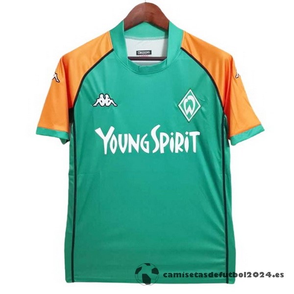 Casa Camiseta Werder Bremen Retro 2003 2004 Verde Venta Replicas