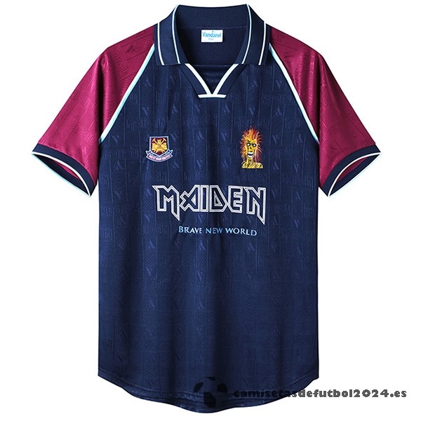 Casa Camiseta West Ham United Retro 1999 2001 Azul Venta Replicas