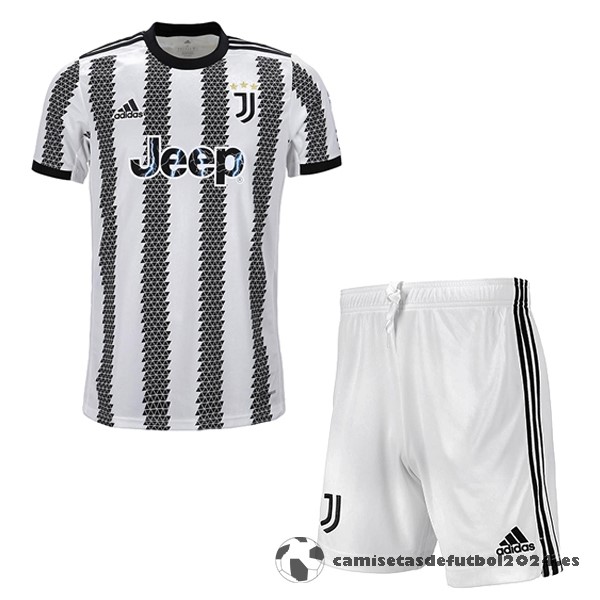 Casa Conjunto De Niños Juventus 2022 2023 Blanco Negro Venta Replicas