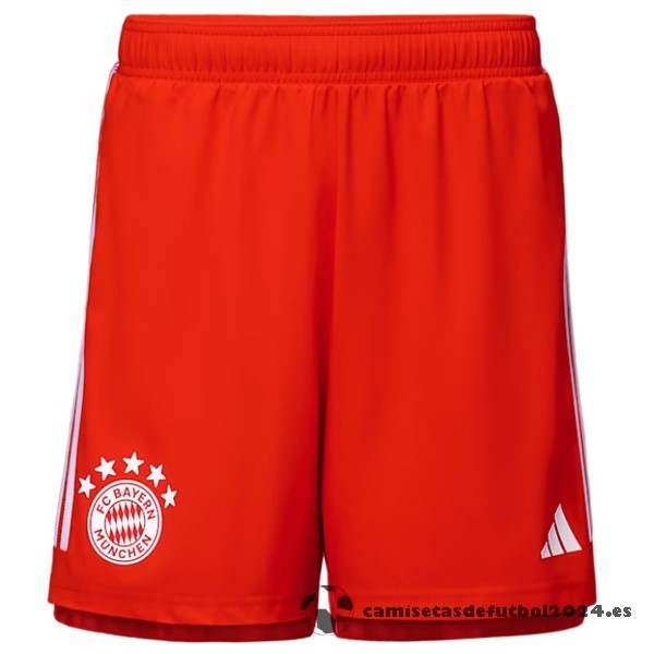 Casa Pantalones Bayern Múnich 2023 2024 Rojo Venta Replicas