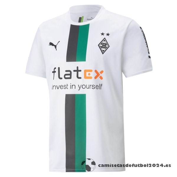 Casa Tailandia Camiseta Borussia Mönchengladbach 2022 2023 Blanco Venta Replicas