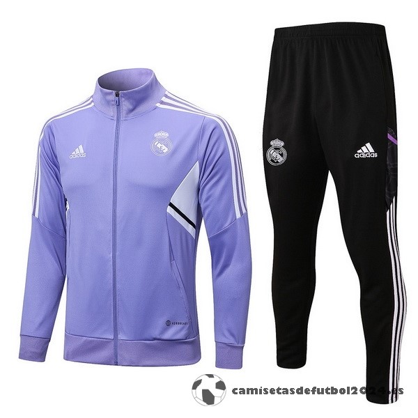 Chandal Real Madrid 2022 2023 Purpura Negro Venta Replicas