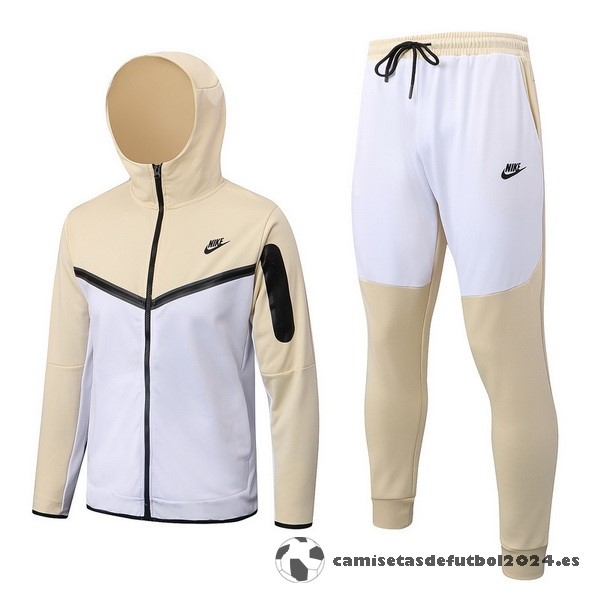 Chaqueta Con Capucha Nike 2022 2023 Amarillo Blanco Venta Replicas