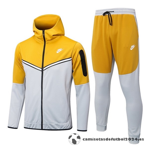 Chaqueta Con Capucha Nike 2022 2023 Amarillo Gris Venta Replicas
