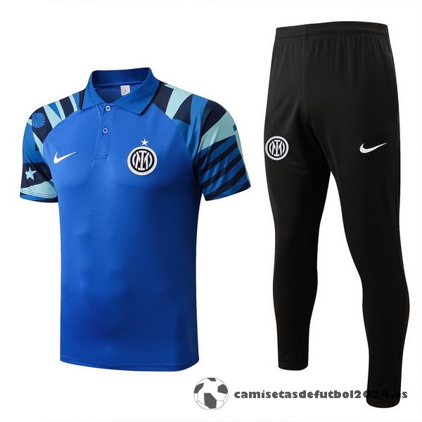 Conjunto Completo Polo Inter Milán 2022 2023 Azul Negro Venta Replicas