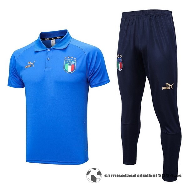 Conjunto Completo Polo Italia 2022 I Azul Venta Replicas