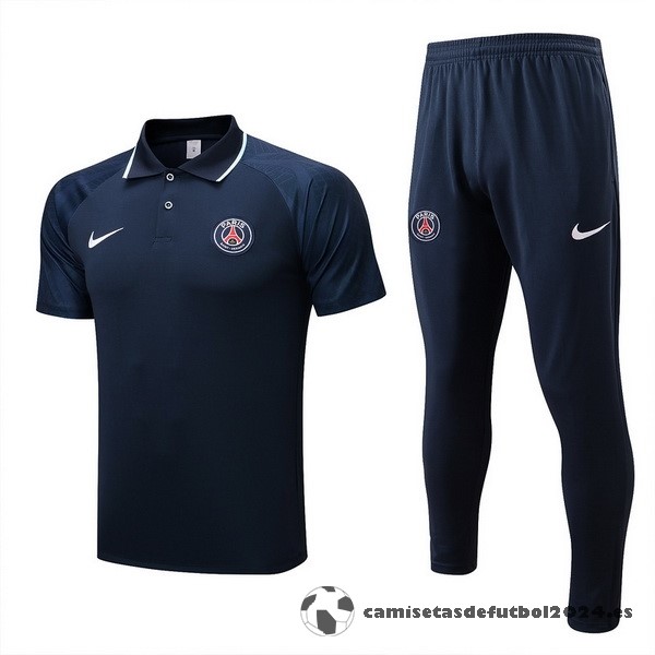 Conjunto Completo Polo Paris Saint Germain 2022 2023 Azul Marino Venta Replicas