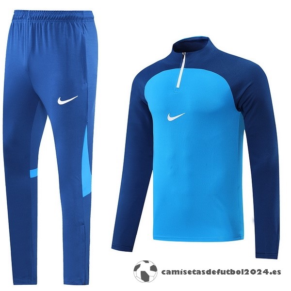 Conjunto Completo Sudadera Entrenamiento Nike 2022 2023 Azul II Marino Venta Replicas