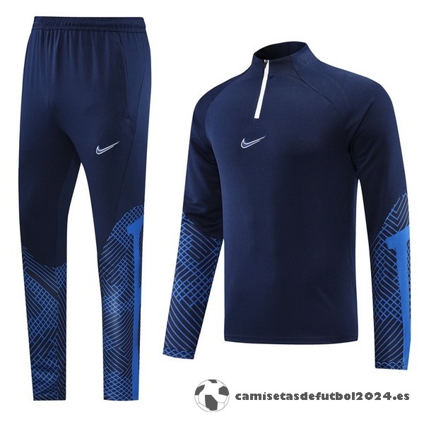 Conjunto Completo Sudadera Entrenamiento Nike 2022 2023 Azul I Marino Venta Replicas