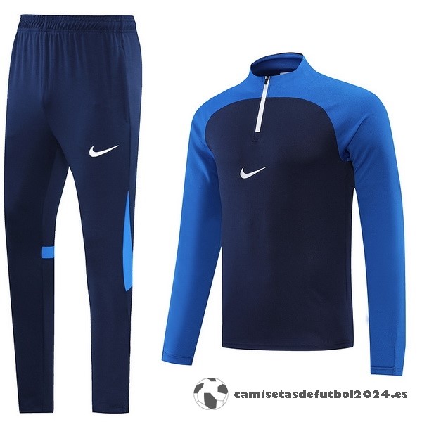Conjunto Completo Sudadera Entrenamiento Nike 2022 2023 I Azul Venta Replicas