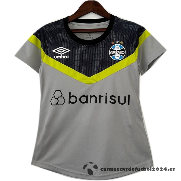 Entrenamiento Camiseta Mujer Grêmio FBPA 2022 2023 Gris Venta Replicas
