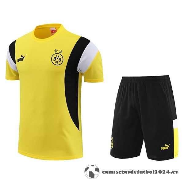 Entrenamiento Conjunto Completo Borussia Dortmund 2023 2024 Amarillo Negro Venta Replicas