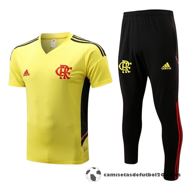Entrenamiento Conjunto Completo Flamengo 2022 2023 Amarillo Negro Venta Replicas